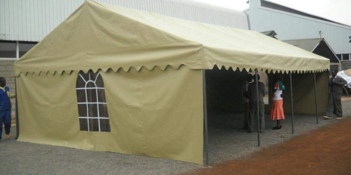 Flat Tent PVC